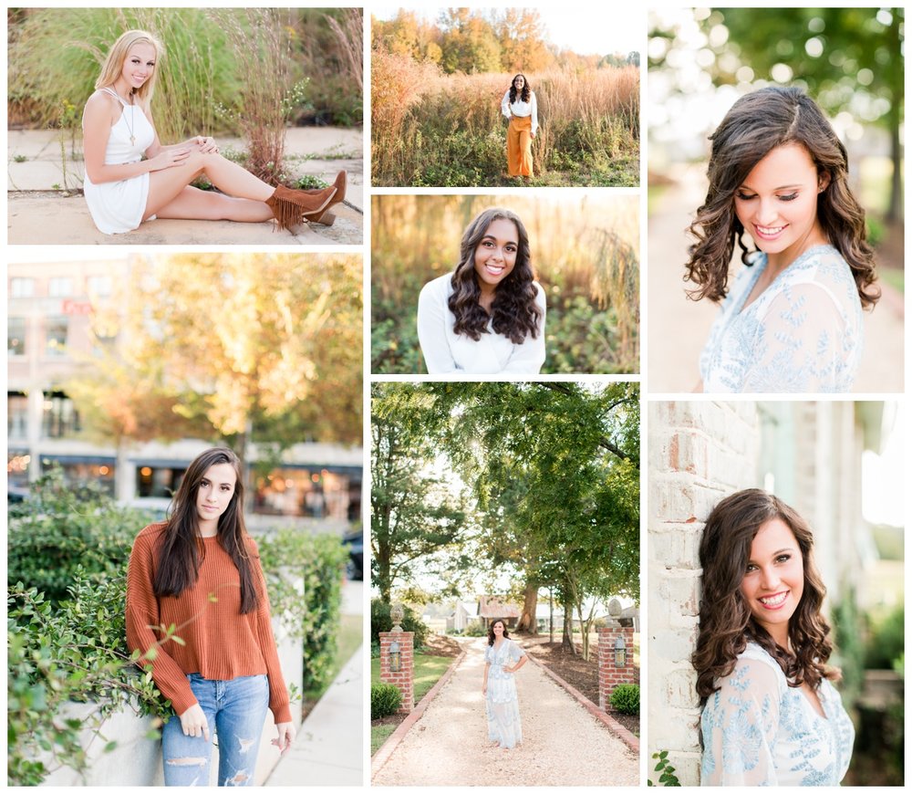  Just a few of the amazing seniors I have photographed! 