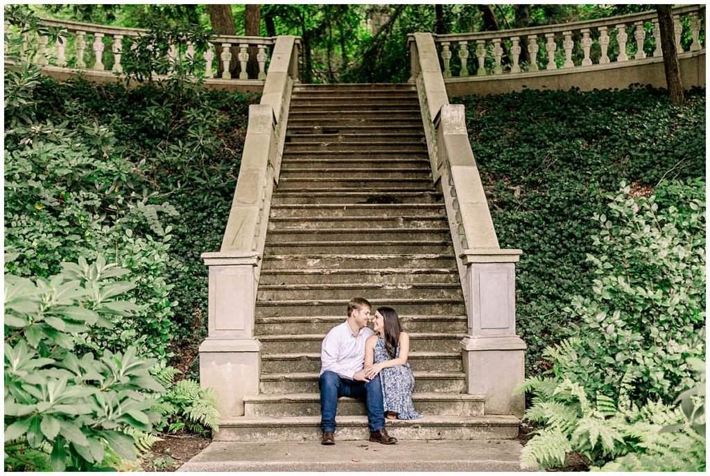 Top 10 Best Engagement Session Locations Around Atlanta at Cator Woolford Gardens